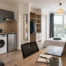 Studio professionnel avec Wi-Fi, ordinateur, cuisine équipée, lave-linge et lit confortable près de Penly